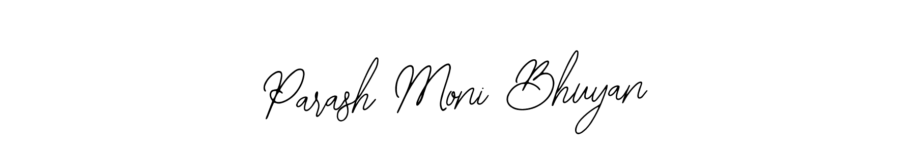 How to Draw Parash Moni Bhuyan signature style? Bearetta-2O07w is a latest design signature styles for name Parash Moni Bhuyan. Parash Moni Bhuyan signature style 12 images and pictures png