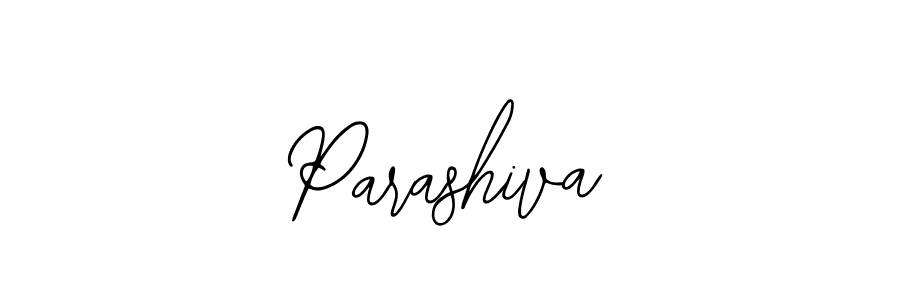 Use a signature maker to create a handwritten signature online. With this signature software, you can design (Bearetta-2O07w) your own signature for name Parashiva. Parashiva signature style 12 images and pictures png