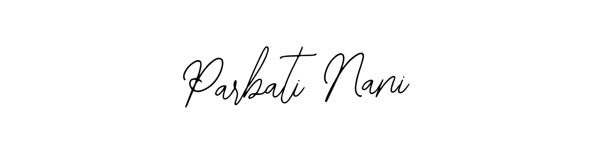 Similarly Bearetta-2O07w is the best handwritten signature design. Signature creator online .You can use it as an online autograph creator for name Parbati Nani. Parbati Nani signature style 12 images and pictures png