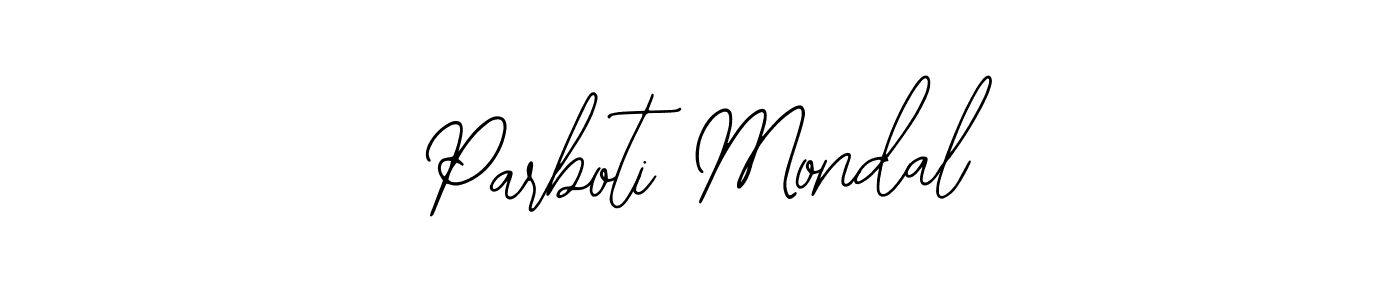 Design your own signature with our free online signature maker. With this signature software, you can create a handwritten (Bearetta-2O07w) signature for name Parboti Mondal. Parboti Mondal signature style 12 images and pictures png