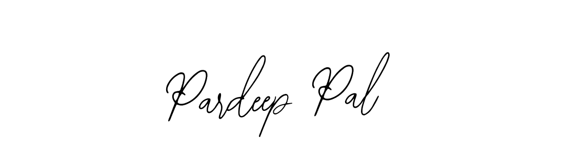 Use a signature maker to create a handwritten signature online. With this signature software, you can design (Bearetta-2O07w) your own signature for name Pardeep Pal. Pardeep Pal signature style 12 images and pictures png