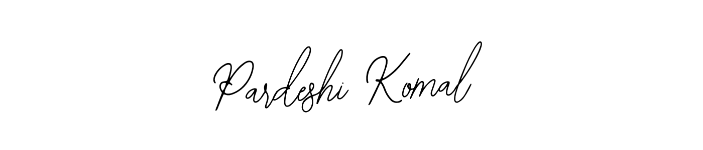 Make a beautiful signature design for name Pardeshi Komal. Use this online signature maker to create a handwritten signature for free. Pardeshi Komal signature style 12 images and pictures png