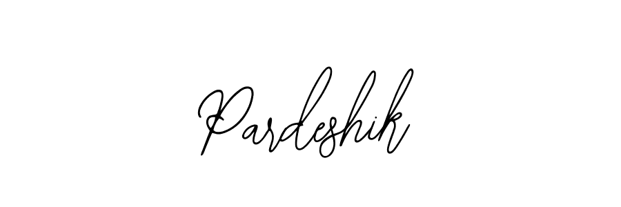 The best way (Bearetta-2O07w) to make a short signature is to pick only two or three words in your name. The name Pardeshik include a total of six letters. For converting this name. Pardeshik signature style 12 images and pictures png