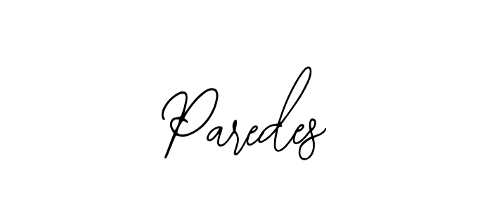 How to make Paredes signature? Bearetta-2O07w is a professional autograph style. Create handwritten signature for Paredes name. Paredes signature style 12 images and pictures png