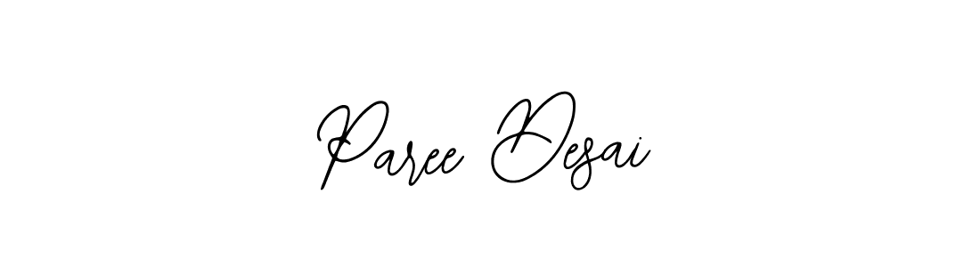 Make a beautiful signature design for name Paree Desai. With this signature (Bearetta-2O07w) style, you can create a handwritten signature for free. Paree Desai signature style 12 images and pictures png