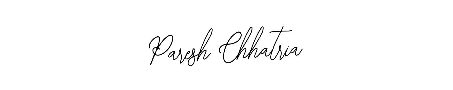 Design your own signature with our free online signature maker. With this signature software, you can create a handwritten (Bearetta-2O07w) signature for name Paresh Chhatria. Paresh Chhatria signature style 12 images and pictures png