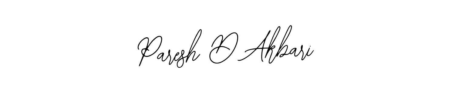 Design your own signature with our free online signature maker. With this signature software, you can create a handwritten (Bearetta-2O07w) signature for name Paresh D Akbari. Paresh D Akbari signature style 12 images and pictures png