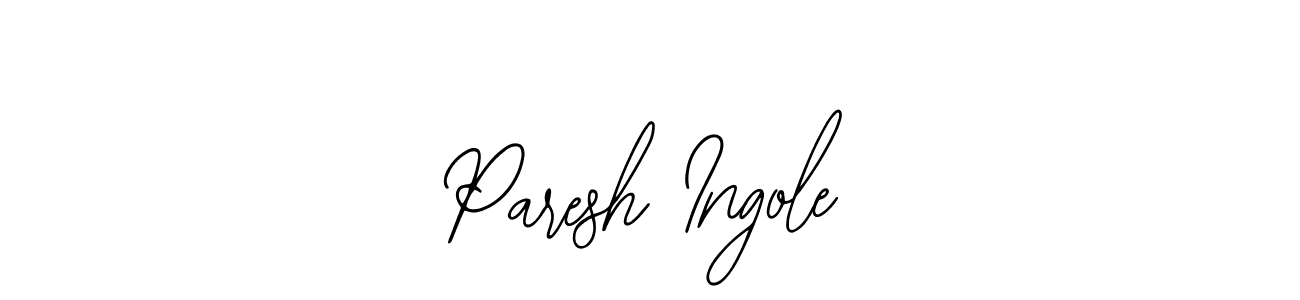 Make a beautiful signature design for name Paresh Ingole. With this signature (Bearetta-2O07w) style, you can create a handwritten signature for free. Paresh Ingole signature style 12 images and pictures png