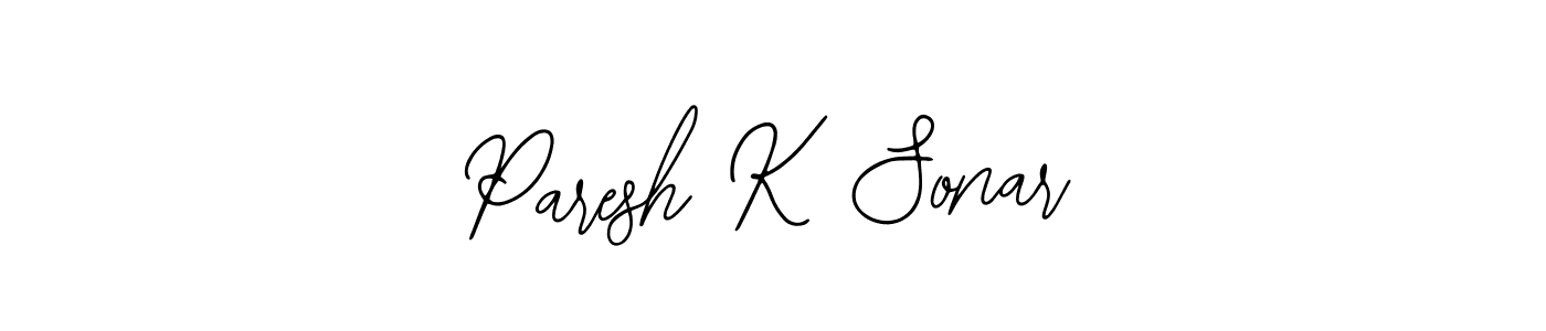 This is the best signature style for the Paresh K Sonar name. Also you like these signature font (Bearetta-2O07w). Mix name signature. Paresh K Sonar signature style 12 images and pictures png