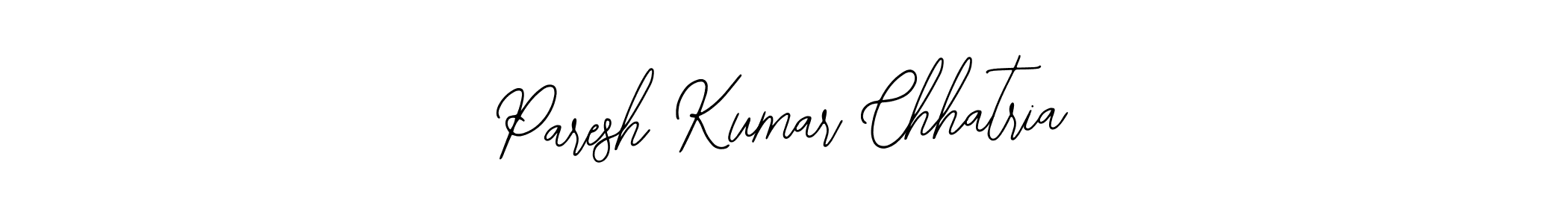 It looks lik you need a new signature style for name Paresh Kumar Chhatria. Design unique handwritten (Bearetta-2O07w) signature with our free signature maker in just a few clicks. Paresh Kumar Chhatria signature style 12 images and pictures png
