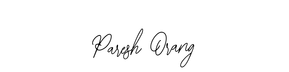 You can use this online signature creator to create a handwritten signature for the name Paresh Orang. This is the best online autograph maker. Paresh Orang signature style 12 images and pictures png