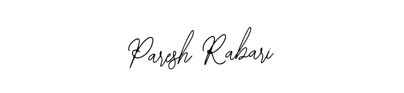 How to make Paresh Rabari signature? Bearetta-2O07w is a professional autograph style. Create handwritten signature for Paresh Rabari name. Paresh Rabari signature style 12 images and pictures png