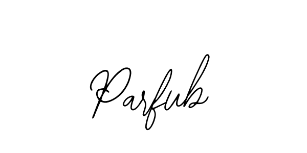 if you are searching for the best signature style for your name Parfub. so please give up your signature search. here we have designed multiple signature styles  using Bearetta-2O07w. Parfub signature style 12 images and pictures png