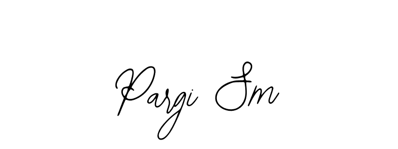 You should practise on your own different ways (Bearetta-2O07w) to write your name (Pargi Sm) in signature. don't let someone else do it for you. Pargi Sm signature style 12 images and pictures png