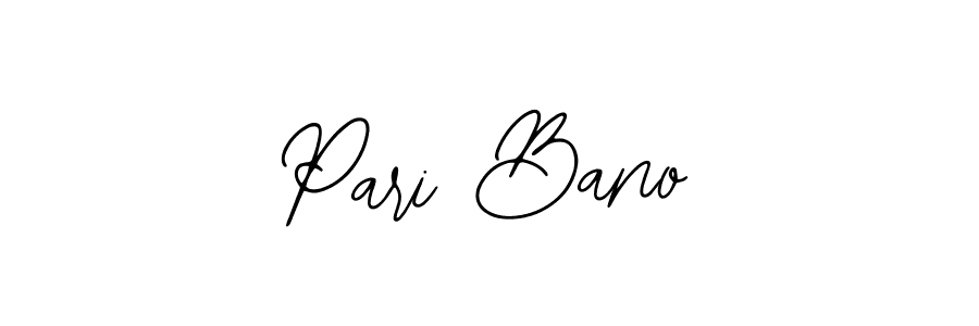 Create a beautiful signature design for name Pari Bano. With this signature (Bearetta-2O07w) fonts, you can make a handwritten signature for free. Pari Bano signature style 12 images and pictures png
