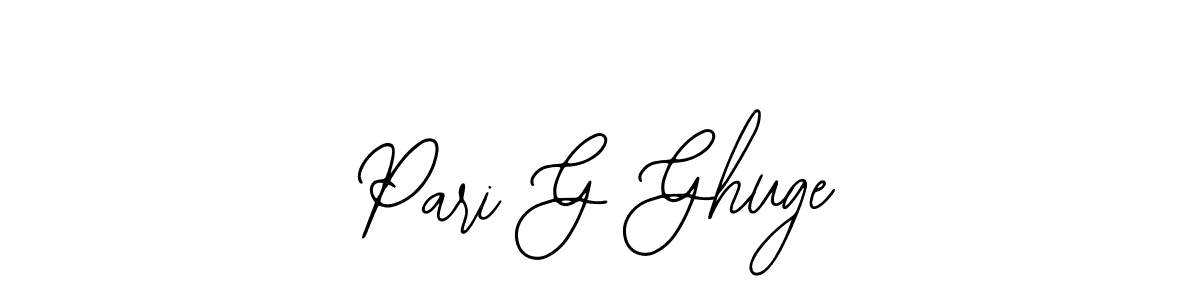 This is the best signature style for the Pari G Ghuge name. Also you like these signature font (Bearetta-2O07w). Mix name signature. Pari G Ghuge signature style 12 images and pictures png
