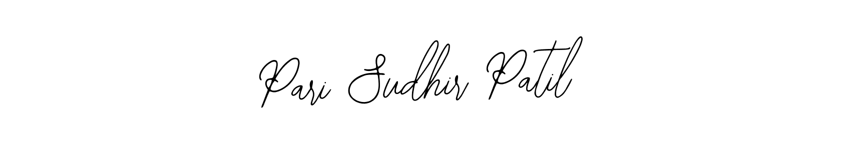 Also You can easily find your signature by using the search form. We will create Pari Sudhir Patil name handwritten signature images for you free of cost using Bearetta-2O07w sign style. Pari Sudhir Patil signature style 12 images and pictures png