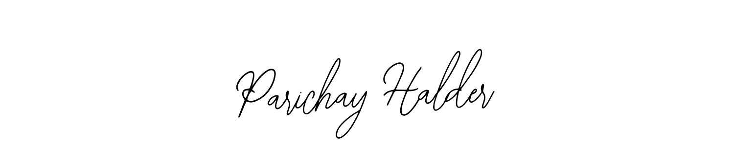 Bearetta-2O07w is a professional signature style that is perfect for those who want to add a touch of class to their signature. It is also a great choice for those who want to make their signature more unique. Get Parichay Halder name to fancy signature for free. Parichay Halder signature style 12 images and pictures png
