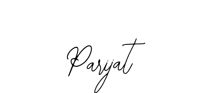 How to make Parijat name signature. Use Bearetta-2O07w style for creating short signs online. This is the latest handwritten sign. Parijat signature style 12 images and pictures png