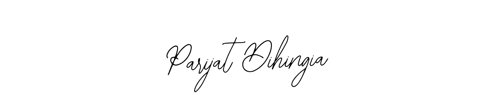 Use a signature maker to create a handwritten signature online. With this signature software, you can design (Bearetta-2O07w) your own signature for name Parijat Dihingia. Parijat Dihingia signature style 12 images and pictures png