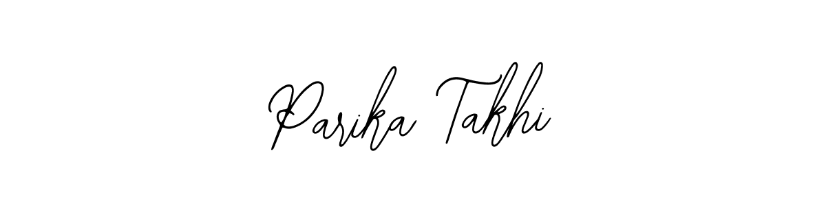 Parika Takhi stylish signature style. Best Handwritten Sign (Bearetta-2O07w) for my name. Handwritten Signature Collection Ideas for my name Parika Takhi. Parika Takhi signature style 12 images and pictures png