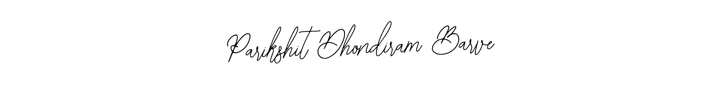 Make a beautiful signature design for name Parikshit Dhondiram Barve. Use this online signature maker to create a handwritten signature for free. Parikshit Dhondiram Barve signature style 12 images and pictures png