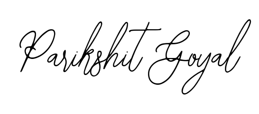 Designed for modern professionals: Parikshit Goyal name signature crafted with Bearetta-2O07w script. Ready for digital PDF workflows. Parikshit Goyal signature style 12 images and pictures png