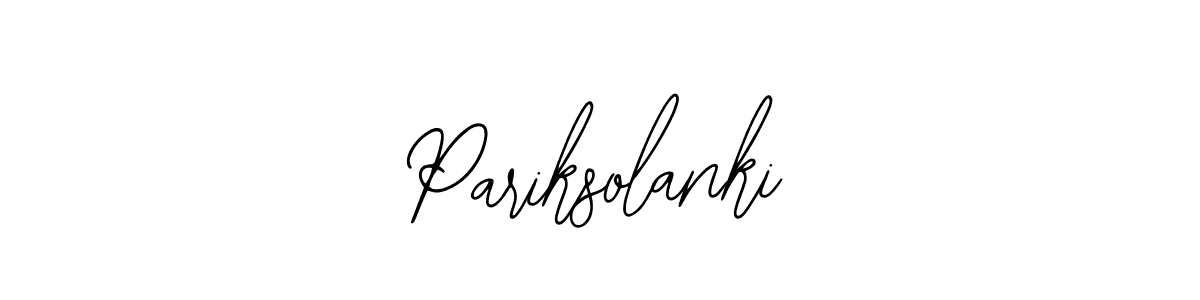 How to Draw Pariksolanki signature style? Bearetta-2O07w is a latest design signature styles for name Pariksolanki. Pariksolanki signature style 12 images and pictures png