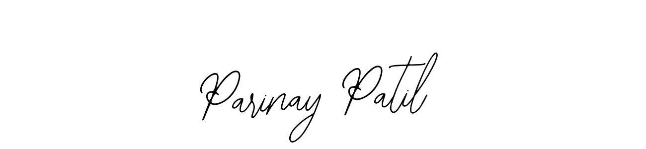 This is the best signature style for the Parinay Patil name. Also you like these signature font (Bearetta-2O07w). Mix name signature. Parinay Patil signature style 12 images and pictures png