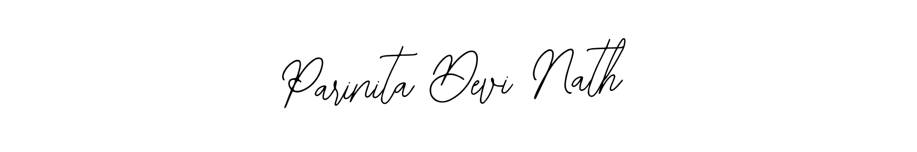 You should practise on your own different ways (Bearetta-2O07w) to write your name (Parinita Devi Nath) in signature. don't let someone else do it for you. Parinita Devi Nath signature style 12 images and pictures png