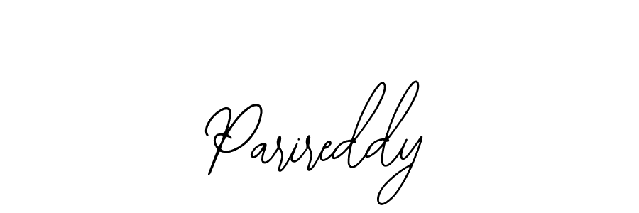 Use a signature maker to create a handwritten signature online. With this signature software, you can design (Bearetta-2O07w) your own signature for name Parireddy. Parireddy signature style 12 images and pictures png