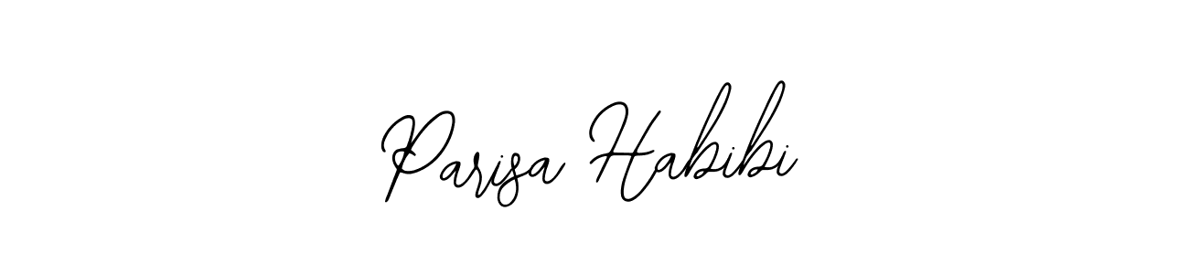 Design your own signature with our free online signature maker. With this signature software, you can create a handwritten (Bearetta-2O07w) signature for name Parisa Habibi. Parisa Habibi signature style 12 images and pictures png