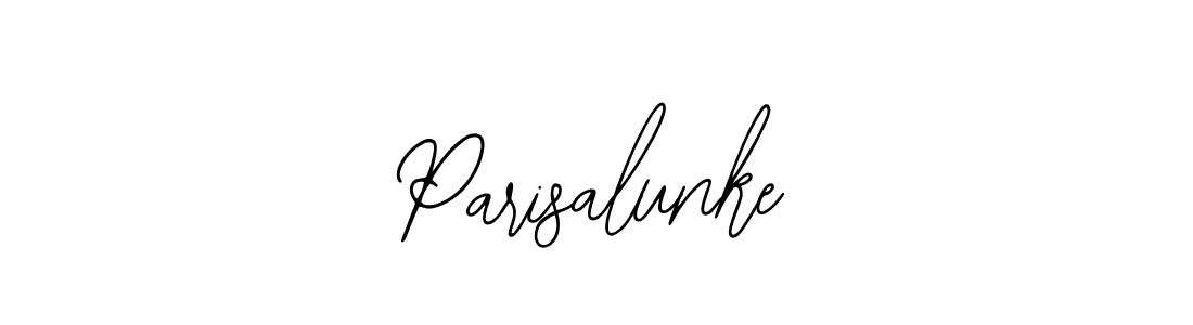 You should practise on your own different ways (Bearetta-2O07w) to write your name (Parisalunke) in signature. don't let someone else do it for you. Parisalunke signature style 12 images and pictures png