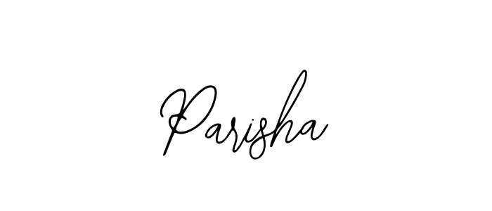Use a signature maker to create a handwritten signature online. With this signature software, you can design (Bearetta-2O07w) your own signature for name Parisha. Parisha signature style 12 images and pictures png