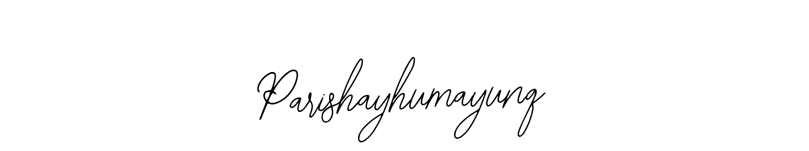 Make a beautiful signature design for name Parishayhumayunq. With this signature (Bearetta-2O07w) style, you can create a handwritten signature for free. Parishayhumayunq signature style 12 images and pictures png