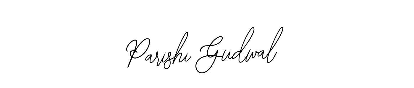 You should practise on your own different ways (Bearetta-2O07w) to write your name (Parishi Gudwal) in signature. don't let someone else do it for you. Parishi Gudwal signature style 12 images and pictures png