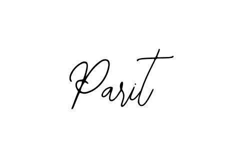 How to make Parit name signature. Use Bearetta-2O07w style for creating short signs online. This is the latest handwritten sign. Parit signature style 12 images and pictures png