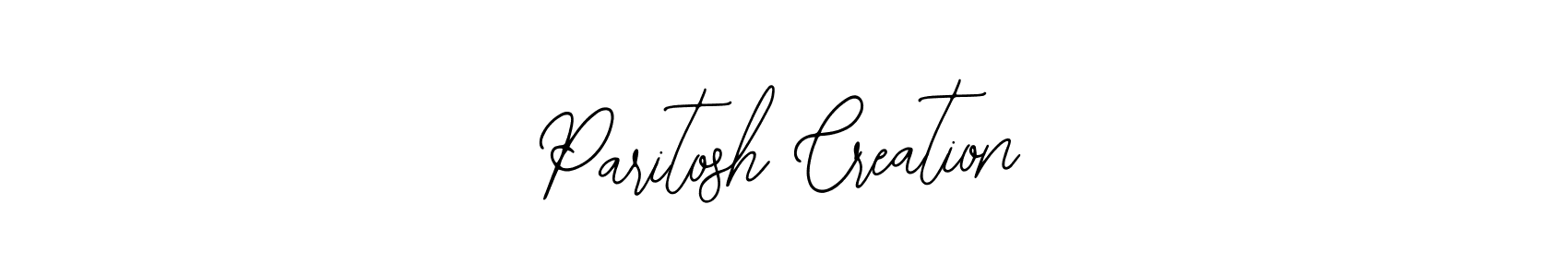 Make a beautiful signature design for name Paritosh Creation. Use this online signature maker to create a handwritten signature for free. Paritosh Creation signature style 12 images and pictures png