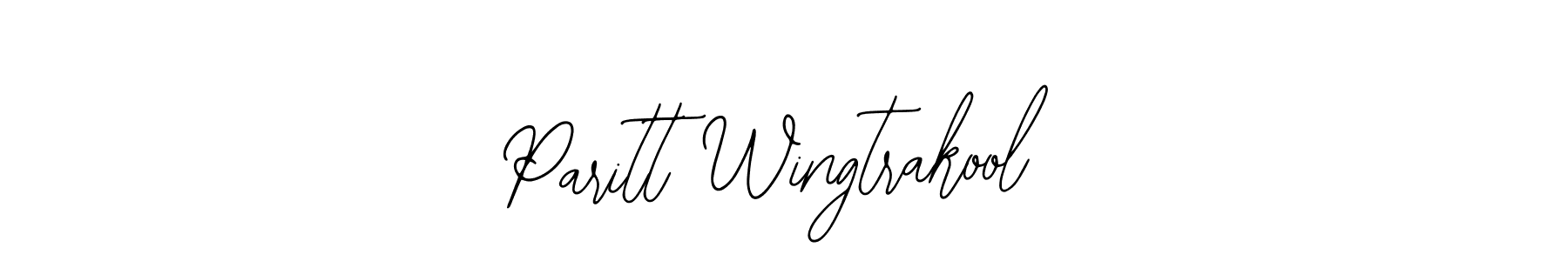 Also You can easily find your signature by using the search form. We will create Paritt Wingtrakool name handwritten signature images for you free of cost using Bearetta-2O07w sign style. Paritt Wingtrakool signature style 12 images and pictures png