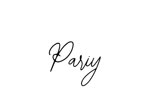 Use a signature maker to create a handwritten signature online. With this signature software, you can design (Bearetta-2O07w) your own signature for name Pariy. Pariy signature style 12 images and pictures png