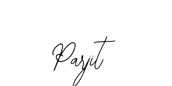 Also we have Parjit name is the best signature style. Create professional handwritten signature collection using Bearetta-2O07w autograph style. Parjit signature style 12 images and pictures png