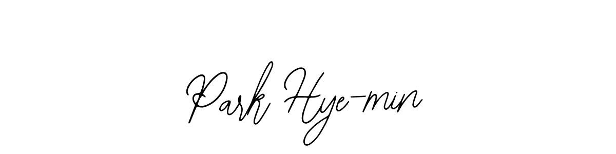 Make a beautiful signature design for name Park Hye-min. Use this online signature maker to create a handwritten signature for free. Park Hye-min signature style 12 images and pictures png