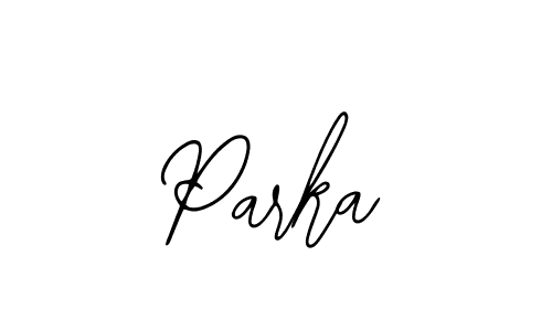 You should practise on your own different ways (Bearetta-2O07w) to write your name (Parka) in signature. don't let someone else do it for you. Parka signature style 12 images and pictures png