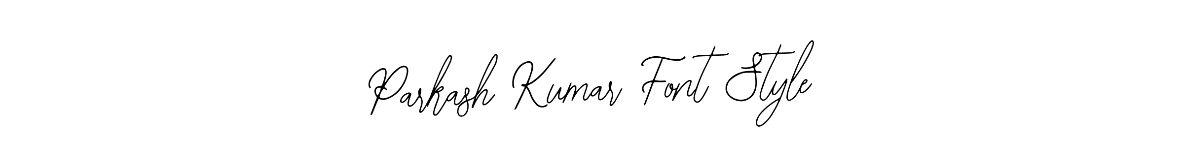 Design your own signature with our free online signature maker. With this signature software, you can create a handwritten (Bearetta-2O07w) signature for name Parkash Kumar Font Style. Parkash Kumar Font Style signature style 12 images and pictures png