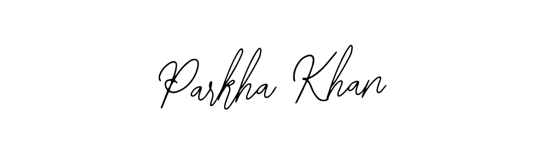 Make a beautiful signature design for name Parkha Khan. With this signature (Bearetta-2O07w) style, you can create a handwritten signature for free. Parkha Khan signature style 12 images and pictures png