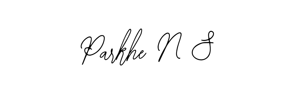 Make a beautiful signature design for name Parkhe N S. With this signature (Bearetta-2O07w) style, you can create a handwritten signature for free. Parkhe N S signature style 12 images and pictures png