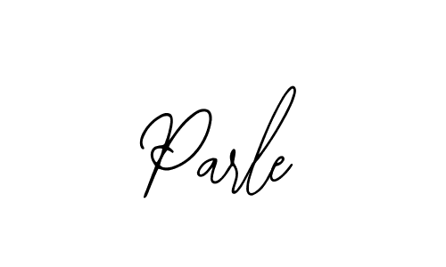 Use a signature maker to create a handwritten signature online. With this signature software, you can design (Bearetta-2O07w) your own signature for name Parle. Parle signature style 12 images and pictures png