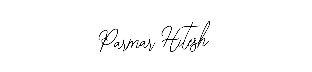 This is the best signature style for the Parmar Hitesh name. Also you like these signature font (Bearetta-2O07w). Mix name signature. Parmar Hitesh signature style 12 images and pictures png