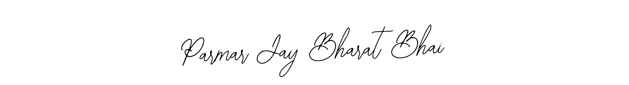 You should practise on your own different ways (Bearetta-2O07w) to write your name (Parmar Jay Bharat Bhai) in signature. don't let someone else do it for you. Parmar Jay Bharat Bhai signature style 12 images and pictures png