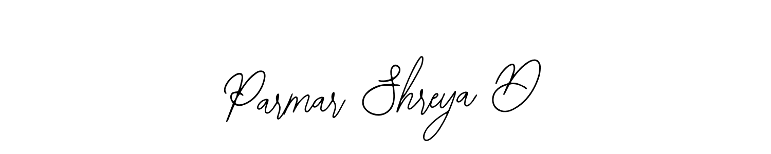 Parmar Shreya D stylish signature style. Best Handwritten Sign (Bearetta-2O07w) for my name. Handwritten Signature Collection Ideas for my name Parmar Shreya D. Parmar Shreya D signature style 12 images and pictures png
